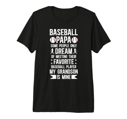 Mens Favorite Baseball Player Papa T-Shirt - Streetwear Style for Adults - T-Shirt, Sweatshirt, Hoodie