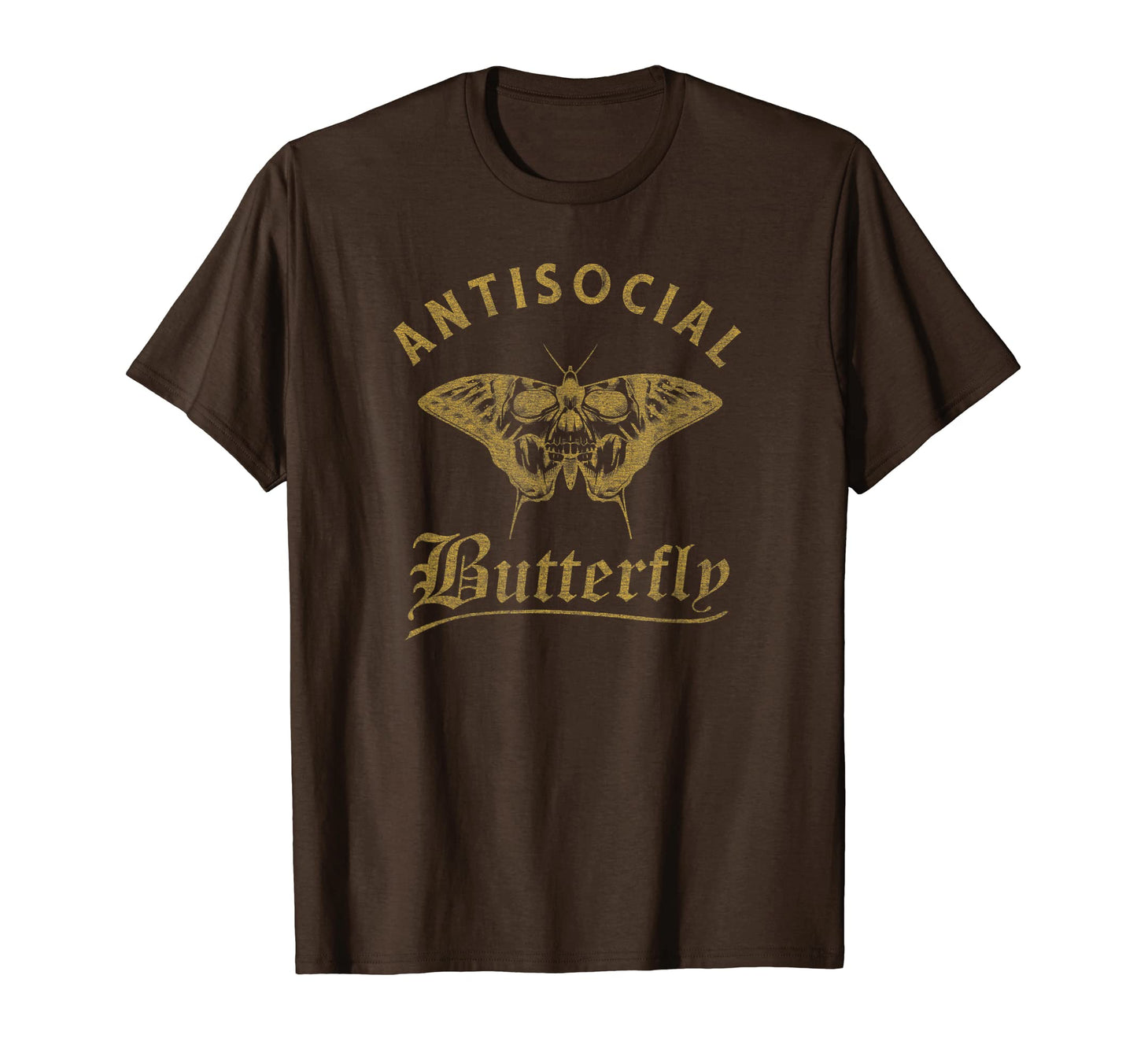 Antisocial Butterfly Grunge Fairycore T-Shirt - Streetwear Style Unisex - T-Shirt, Sweatshirt, Hoodie