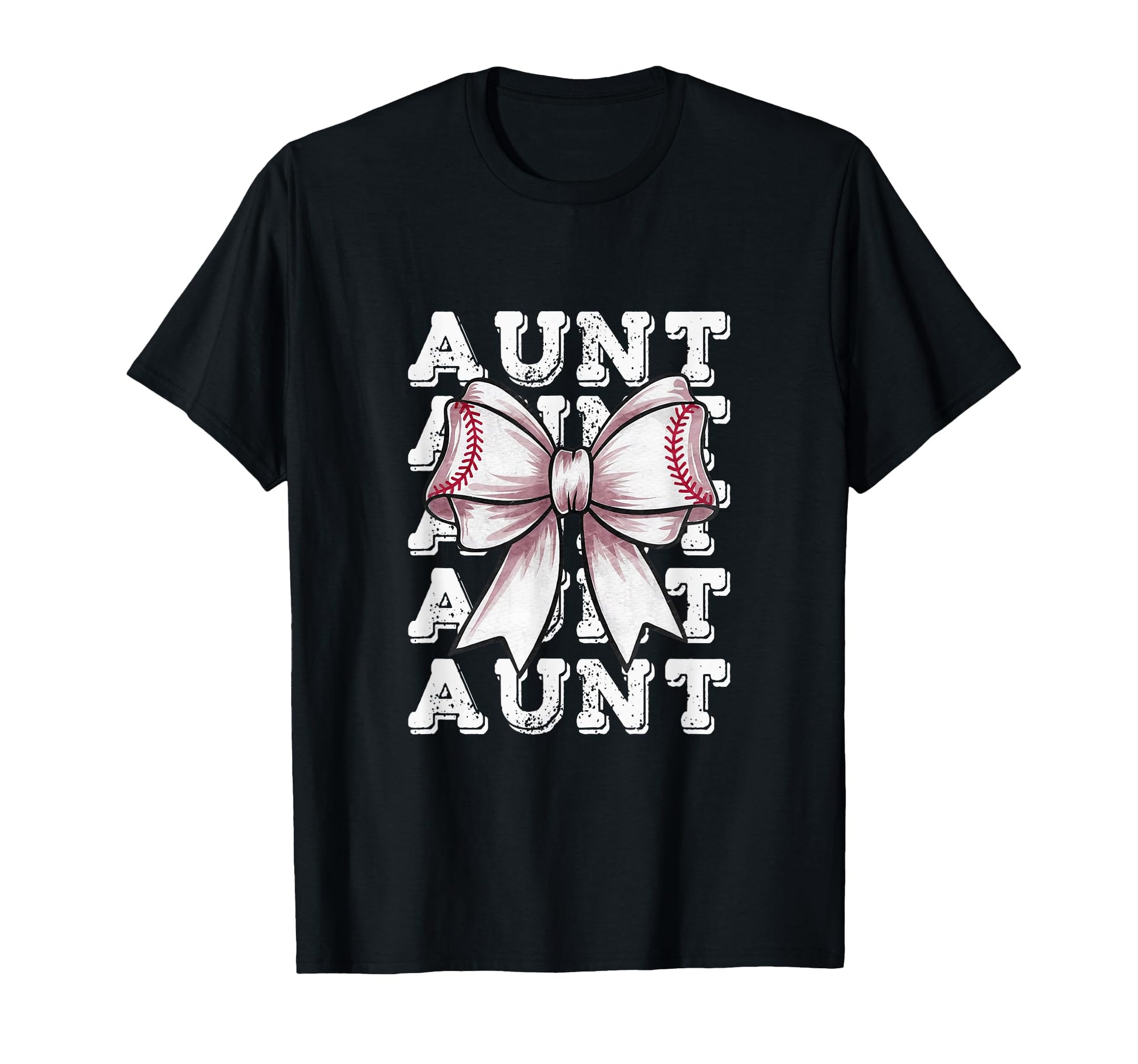 Coquette Baseball Aunt Matching Family T-Shirt - Fun Novelty Design Unisex - T-Shirt, Sweatshirt, Hoodie