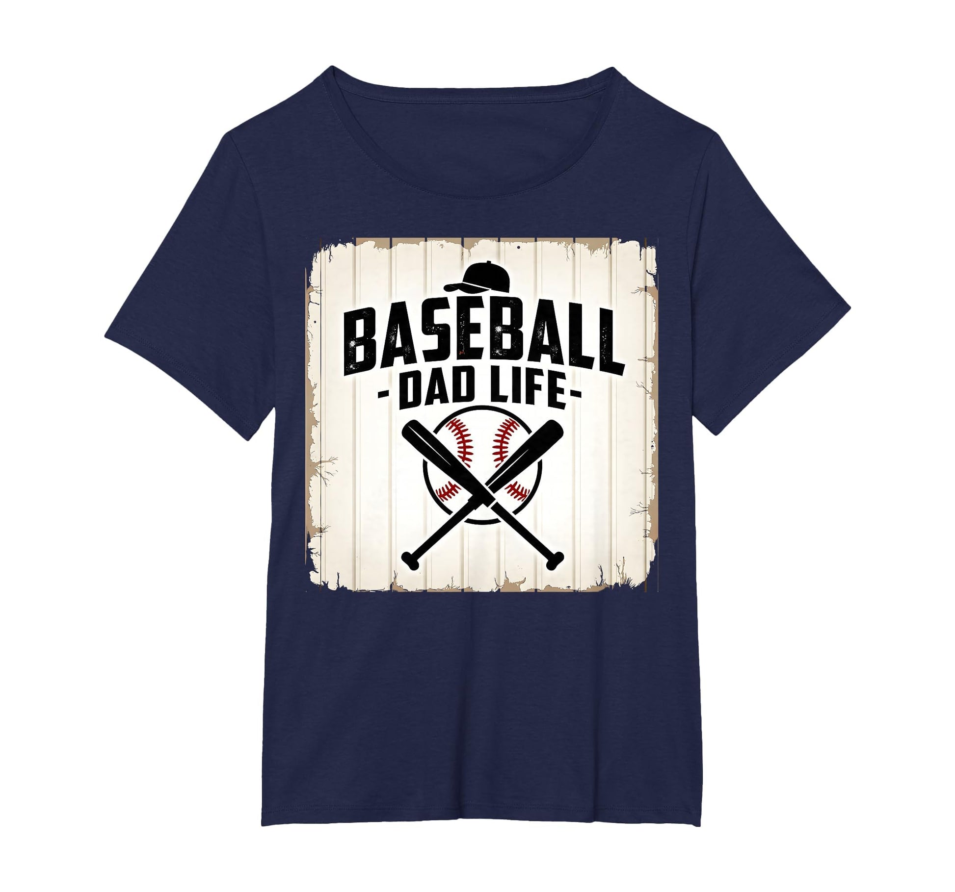 Baseball Dad Life Proud Father Sports T-Shirt - Graphic Print Men Women - T-Shirt, Sweatshirt, Hoodie