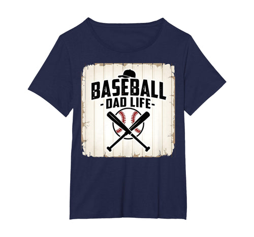 Baseball Dad Life Proud Father Sports Fan T-Shirt - Graphic Print Unisex - T-Shirt, Sweatshirt, Hoodie