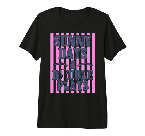 Sunday Days Baseball Mom Preppy Womens T-Shirt - Novelty Apparel Unisex - T-Shirt, Sweatshirt, Hoodie