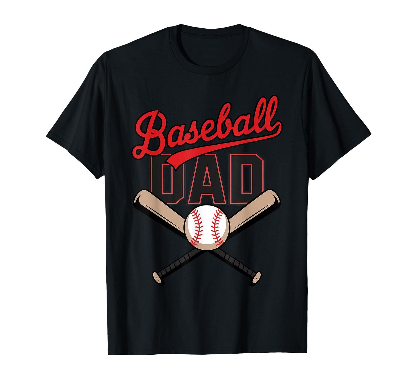Baseball Dad Matching Family Fathers T-Shirt - Streetwear Style Men Women - T-Shirt, Sweatshirt, Hoodie