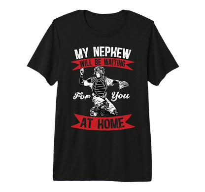 Mens Funny Baseball Catcher Uncle T-Shirt - Fun Novelty Design for Adults - T-Shirt, Sweatshirt, Hoodie