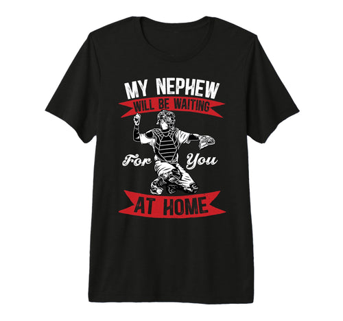 Mens Funny Baseball Catcher Uncle T-Shirt - Fun Novelty Design for Adults - T-Shirt, Sweatshirt, Hoodie
