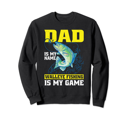Fathers Day Dad Is My Name Sweatshirt - Aesthetic Graphic for Adults - T-Shirt, Sweatshirt, Hoodie