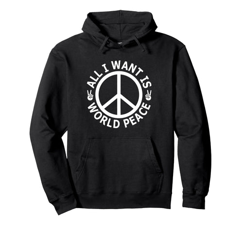 Peace Sign World Peace Boho Aesthetic Hoodie - Aesthetic Graphic Men Women - T-Shirt, Sweatshirt, Hoodie