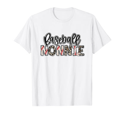 Baseball Nonnie Leopard Proud Family T-Shirt - Graphic Print Men Women - T-Shirt, Sweatshirt, Hoodie