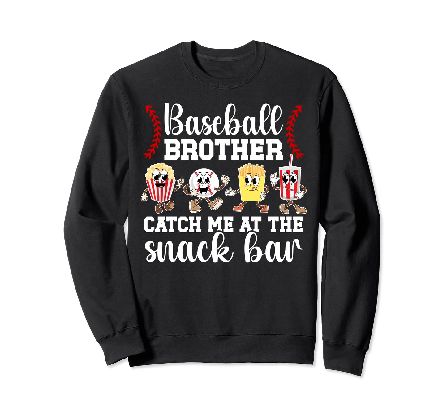 Baseball Brother Snack Bar Brother Sweatshirt - Custom Art Print Men Women - T-Shirt, Sweatshirt, Hoodie
