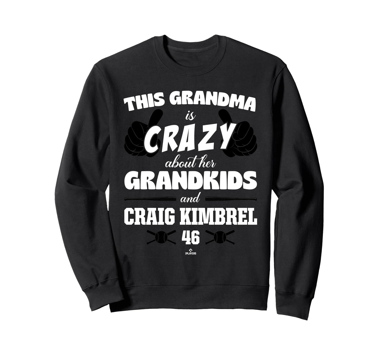 Grandma Crazy Craig Kimbrel Sweatshirt - Aesthetic Graphic Men Women - T-Shirt, Sweatshirt, Hoodie