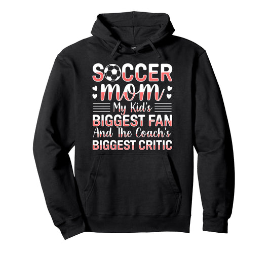 Soccer Mother Gameday Soccer Mom Hoodie - Custom Art Print Unisex - T-Shirt, Sweatshirt, Hoodie