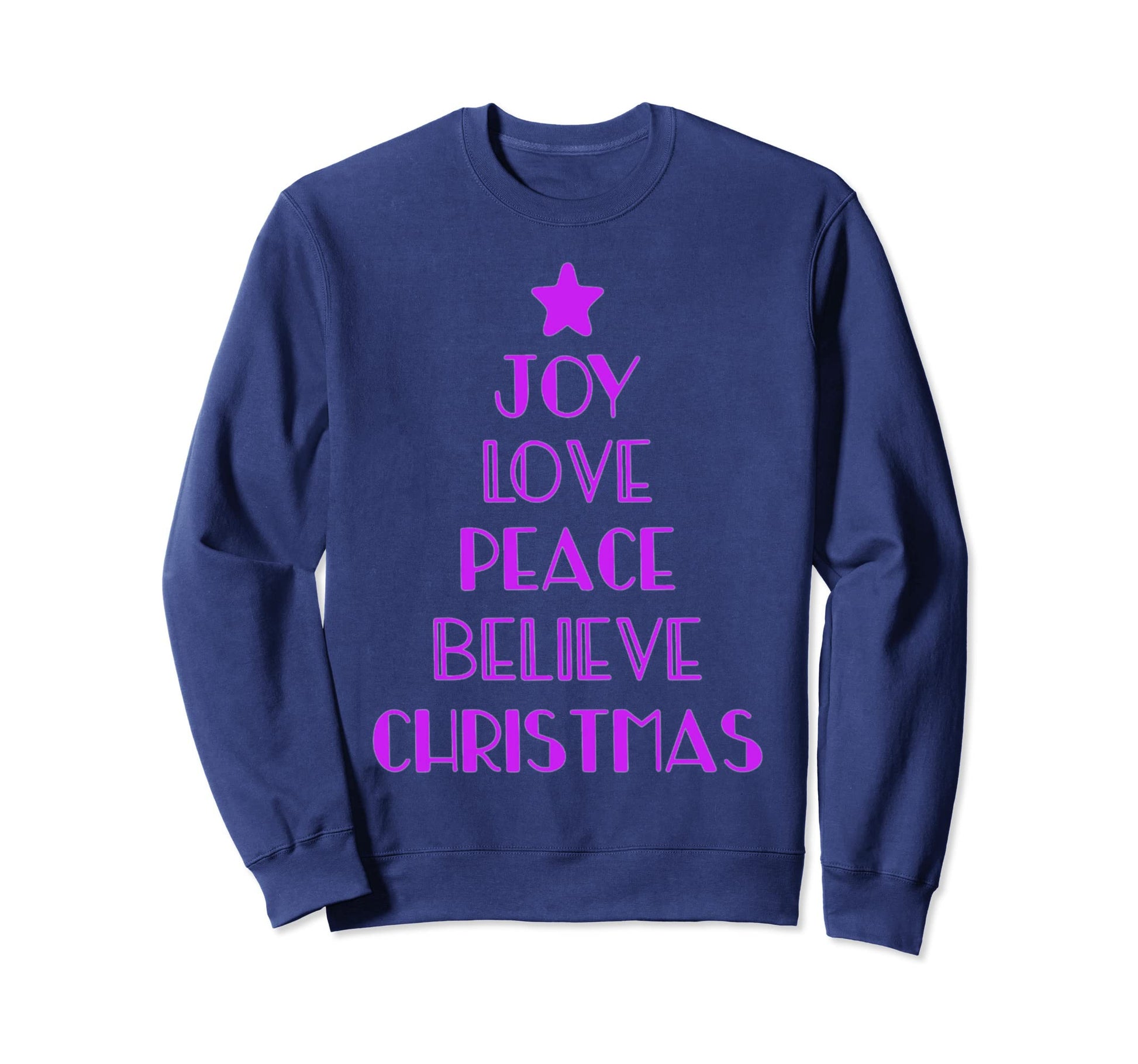 Holiday Christian Tree Joy Love Sweatshirt - Streetwear Style Men Women - T-Shirt, Sweatshirt, Hoodie