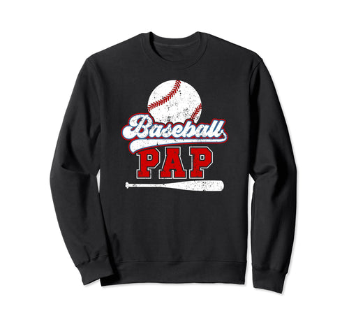 Baseball Pap Grandpa Best Pap Sweatshirt - Aesthetic Graphic Unisex - T-Shirt, Sweatshirt, Hoodie