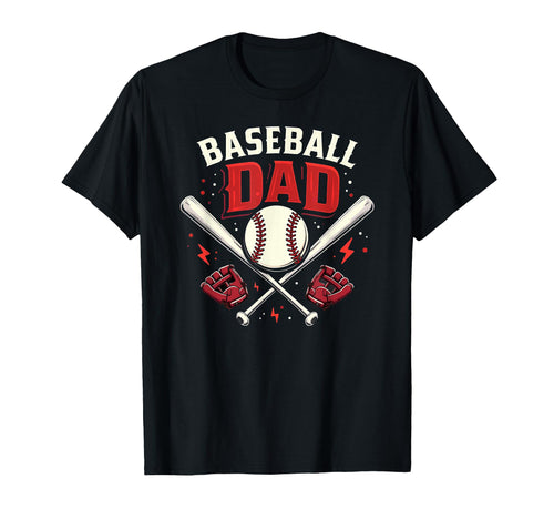 Baseball Daddy Papa Fathers Day Sweatshirt - Aesthetic Graphic Men Women - T-Shirt, Sweatshirt, Hoodie
