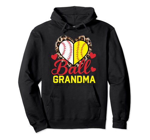 Baseball Grandma Grandmother Granny Hoodie - Novelty Apparel Unisex - T-Shirt, Sweatshirt, Hoodie