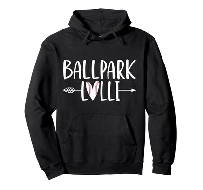 Ballpark Lolli Baseball Lolli Baseball Hoodie - Novelty Apparel for Adults - T-Shirt, Sweatshirt, Hoodie