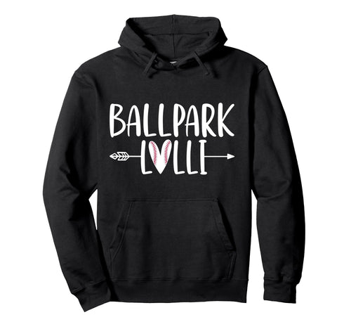 Ballpark Lolli Baseball Lolli Baseball Hoodie - Novelty Apparel for Adults - T-Shirt, Sweatshirt, Hoodie