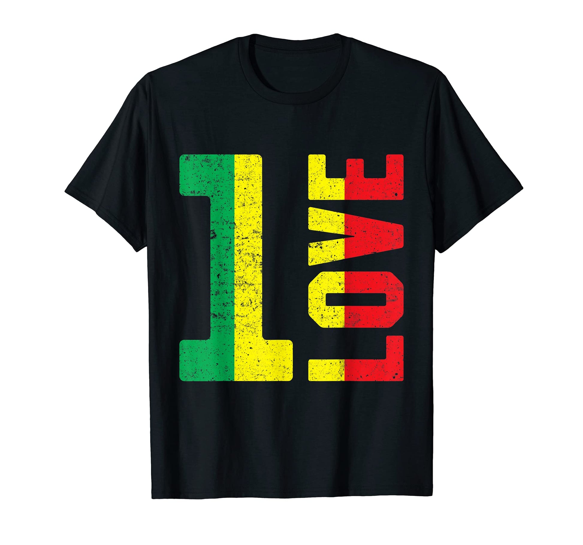 Jamaica Reggae Music Rasta Pride T-Shirt - Minimalist Print Men Women - T-Shirt, Sweatshirt, Hoodie