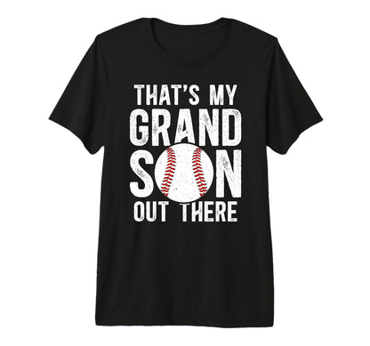 Mens Thats My Grandson Baseball T-Shirt - Novelty Apparel for Adults - T-Shirt, Sweatshirt, Hoodie