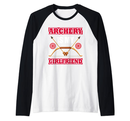 Archery Is My Girlfriend Bow Sweatshirt - Casual Everyday Wear Unisex - T-Shirt, Sweatshirt, Hoodie
