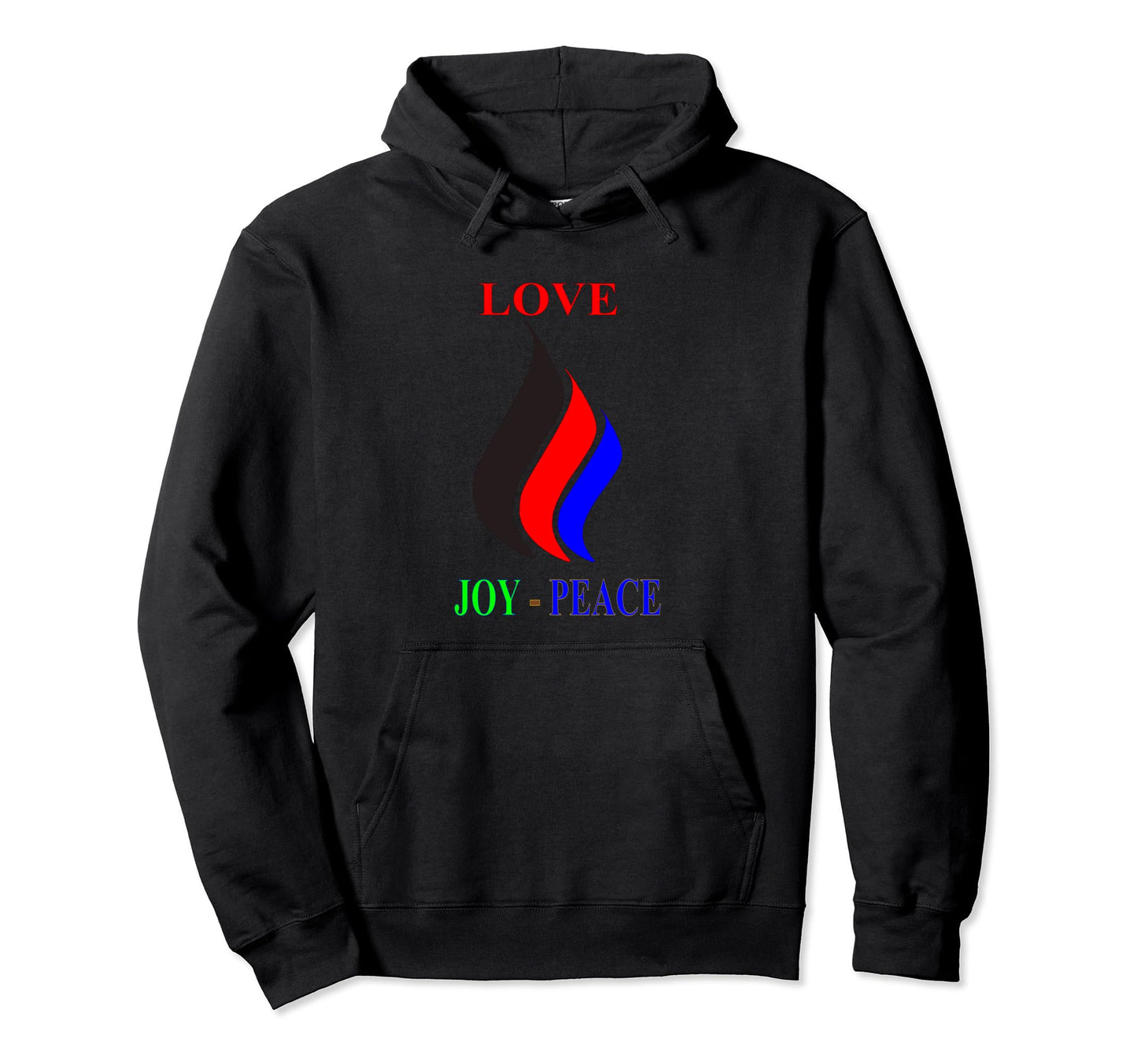 Elzon Summer Love Joy Peace Hoodie - Aesthetic Graphic Men Women - T-Shirt, Sweatshirt, Hoodie