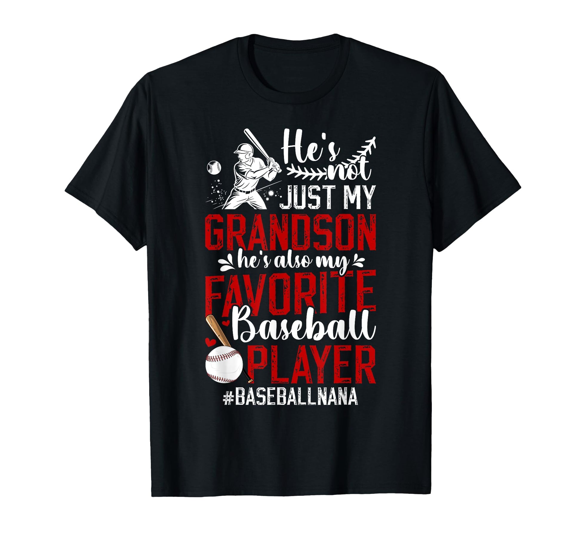 Proud Baseball Nana Grandma Nana T-Shirt - Aesthetic Graphic Men Women - T-Shirt, Sweatshirt, Hoodie
