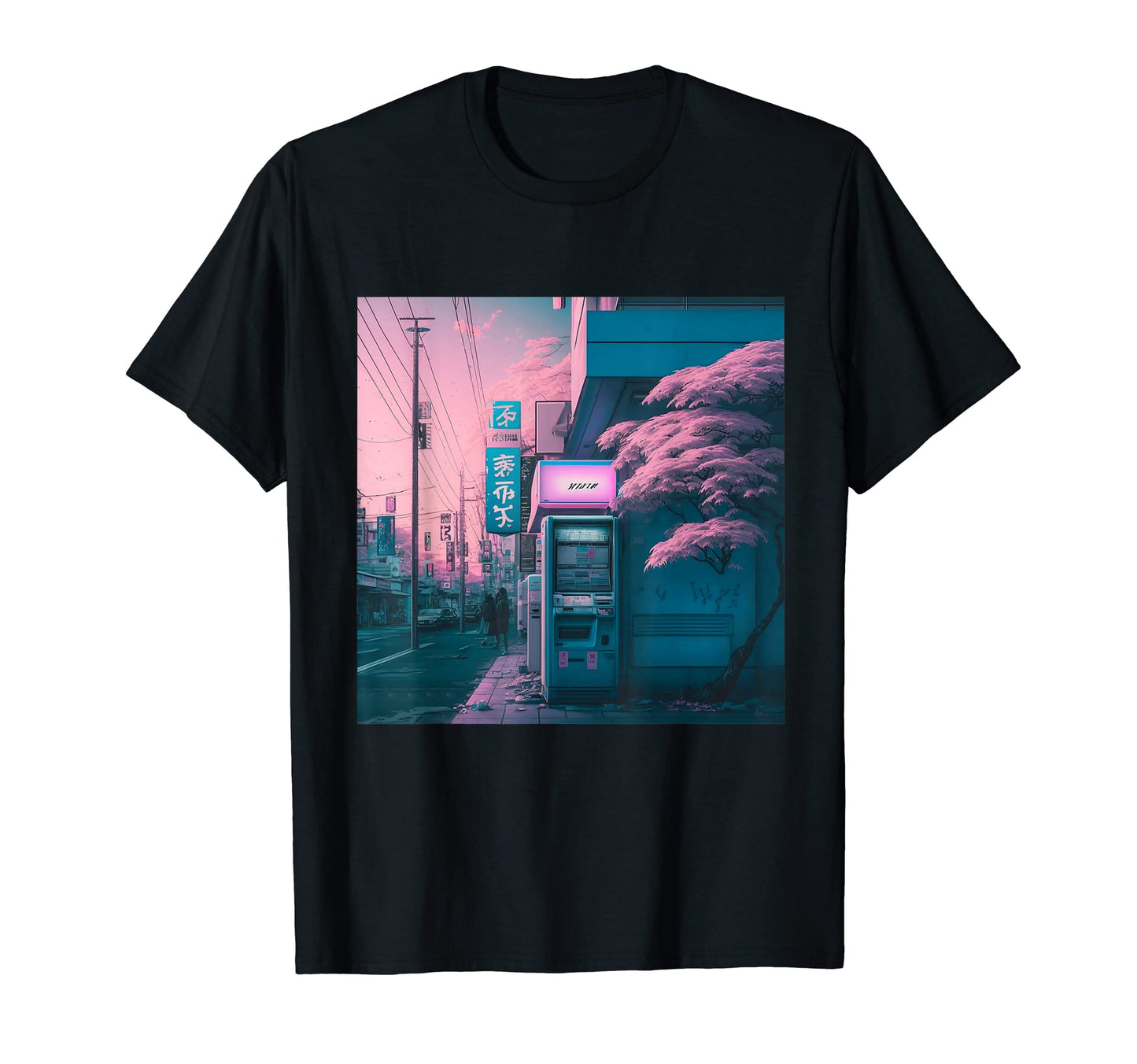 Japanese Aesthetic Streetwear Vaporwave T-Shirt - Minimalist Print Unisex - T-Shirt, Sweatshirt, Hoodie