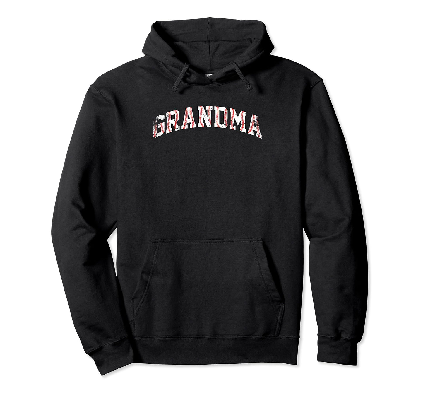 Baseball Grandma Funny Sport Hoodie - Unique Graphic Men Women - T-Shirt, Sweatshirt, Hoodie