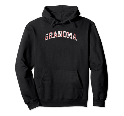 Baseball Grandma Funny Sport Hoodie - Unique Graphic Men Women - T-Shirt, Sweatshirt, Hoodie