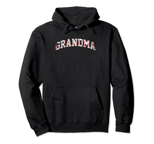 Baseball Grandma Funny Sport Hoodie - Unique Graphic Men Women - T-Shirt, Sweatshirt, Hoodie