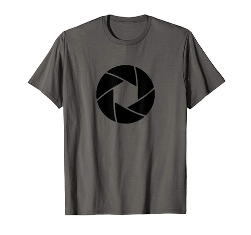 Minimalist Camera Shutter Simple T-Shirt - Fun Novelty Design Unisex - T-Shirt, Sweatshirt, Hoodie
