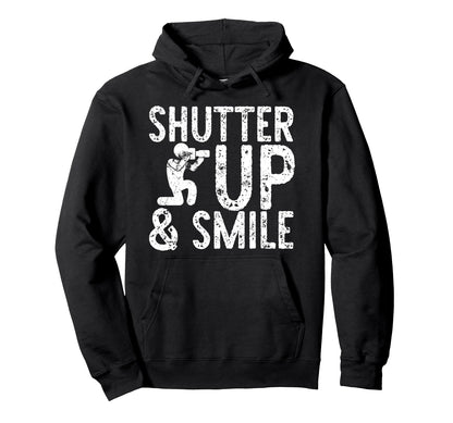 Photo Camera Photographer Flash People Hoodie - Custom Art Print Unisex - T-Shirt, Sweatshirt, Hoodie