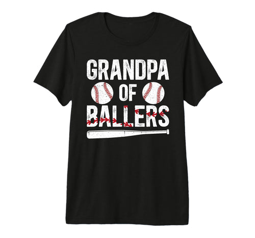 Mens Grandpa Ballers Baseball Grandpa T-Shirt - Aesthetic Graphic Unisex - T-Shirt, Sweatshirt, Hoodie