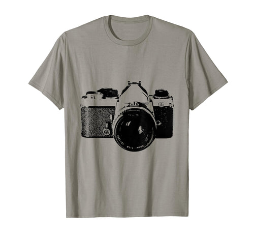 Camera 80S Printed T-Shirt - Novelty Apparel Men Women - T-Shirt, Sweatshirt, Hoodie