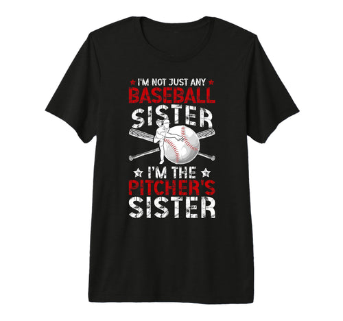 Im Baseball Pitcher Sister Baseball T-Shirt - Aesthetic Graphic Unisex - T-Shirt, Sweatshirt, Hoodie