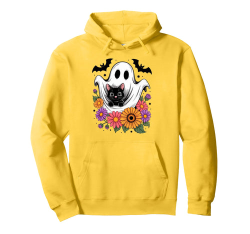Boo Halloween Spooky Ghost Funny Hoodie - Minimalist Print for Adults - T-Shirt, Sweatshirt, Hoodie