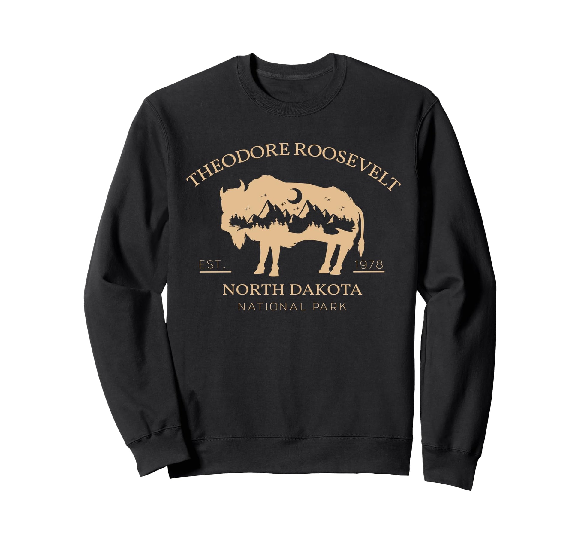 Us Theodore Roosevelt National Park Sweatshirt - Aesthetic Graphic Unisex - T-Shirt, Sweatshirt, Hoodie