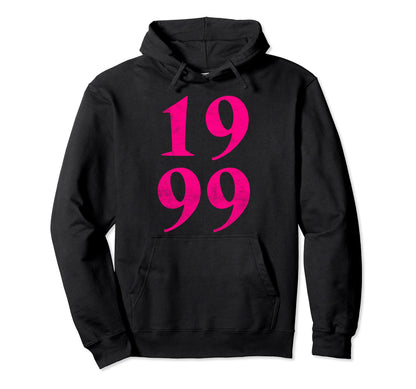1999 Birthday Year Grunge 90S Hoodie - Custom Art Print Men Women - T-Shirt, Sweatshirt, Hoodie