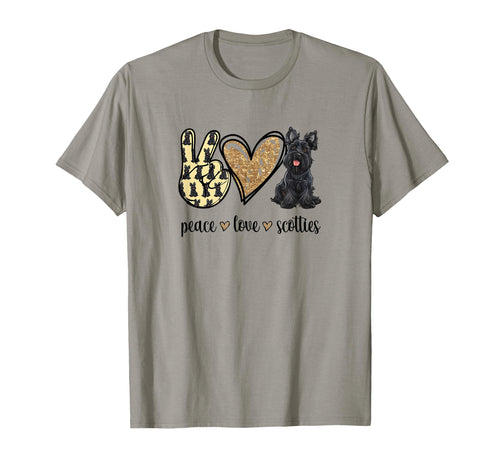 Funny Womens Peace Love Scottish T-Shirt - Unique Graphic for Adults - T-Shirt, Sweatshirt, Hoodie