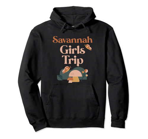 Savannah Trip Matching Group Groovy Hoodie - Minimalist Print for Adults - T-Shirt, Sweatshirt, Hoodie