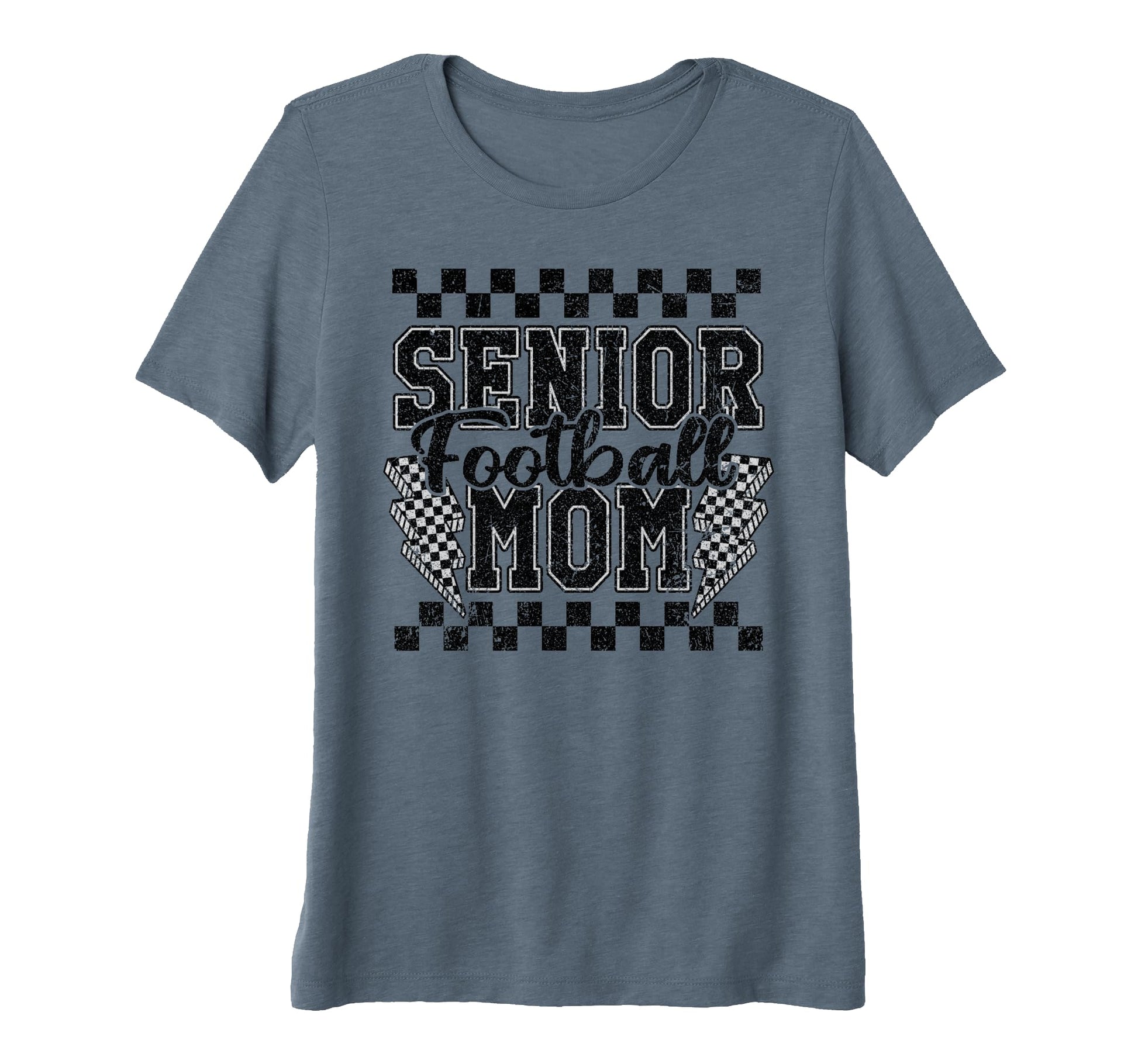 Womens Checkered Game Day Class 2025 T-Shirt - Graphic Print Men Women - T-Shirt, Sweatshirt, Hoodie