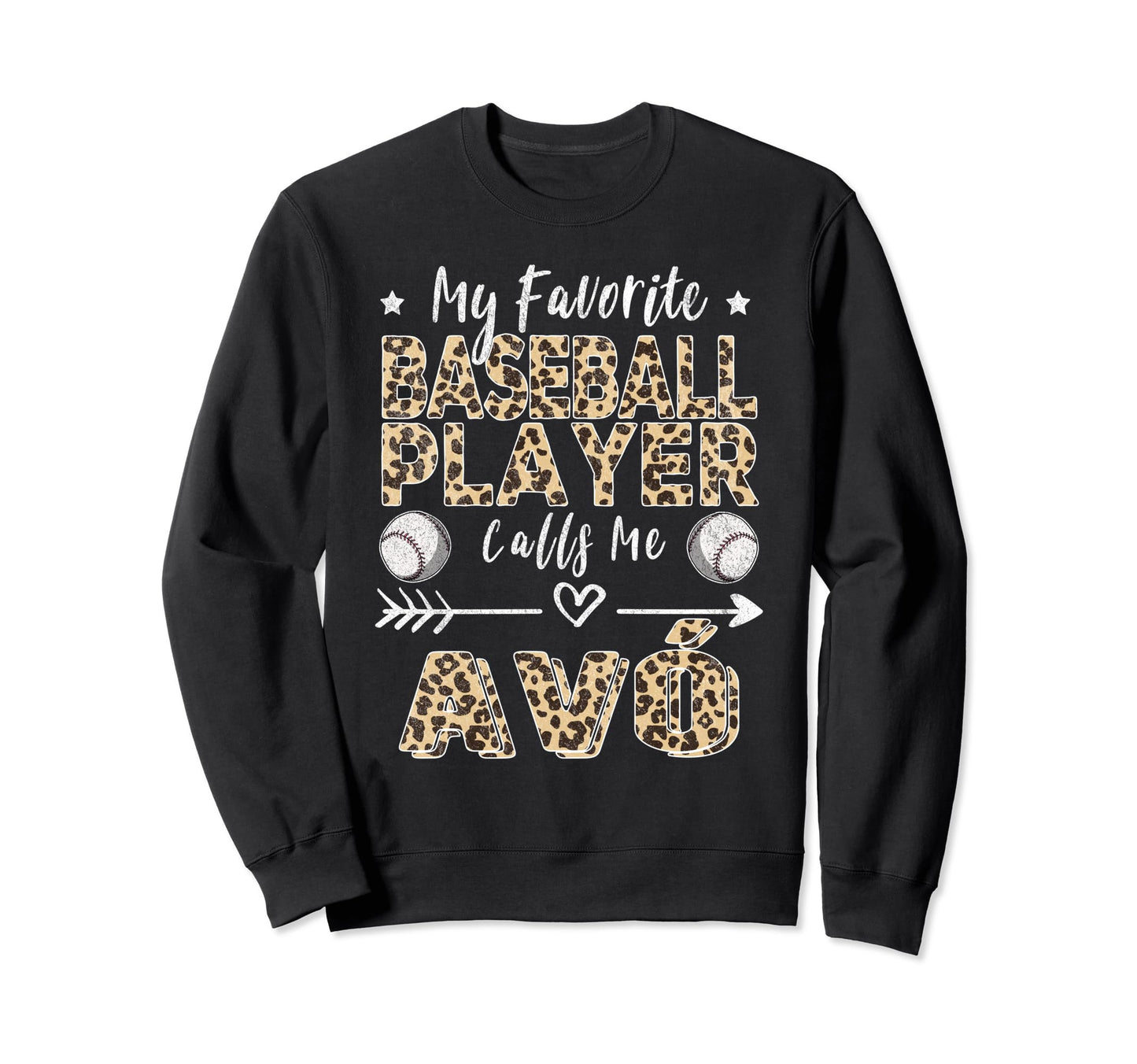 My Favorite Baseball Player Calls Me Av Sweatshirt - Unique Graphic Unisex - T-Shirt, Sweatshirt, Hoodie
