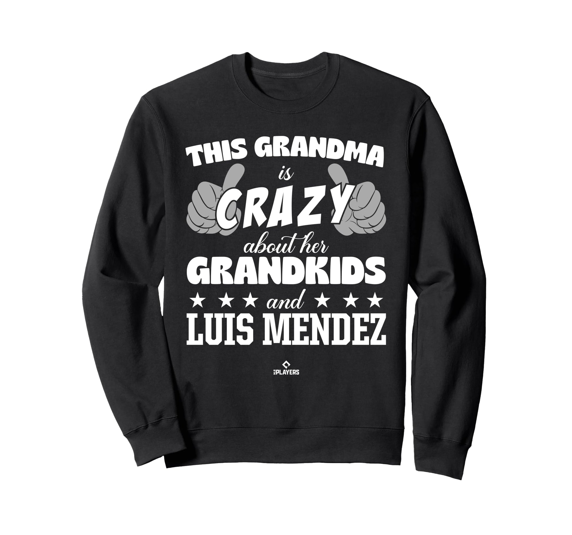 Grandma Crazy Luis Mendez Sweatshirt - Minimalist Print for Adults - T-Shirt, Sweatshirt, Hoodie