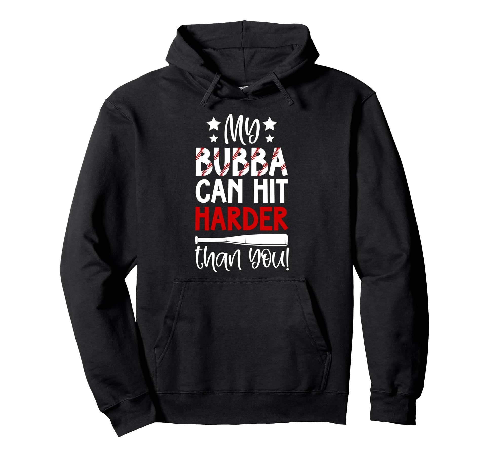 My Bubba Baseball Sister Baseball Player Hoodie - Graphic Print for Adults - T-Shirt, Sweatshirt, Hoodie