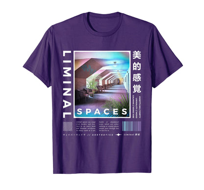 Liminal Spaces Internet 80S 90S T-Shirt - Graphic Print Men Women - T-Shirt, Sweatshirt, Hoodie