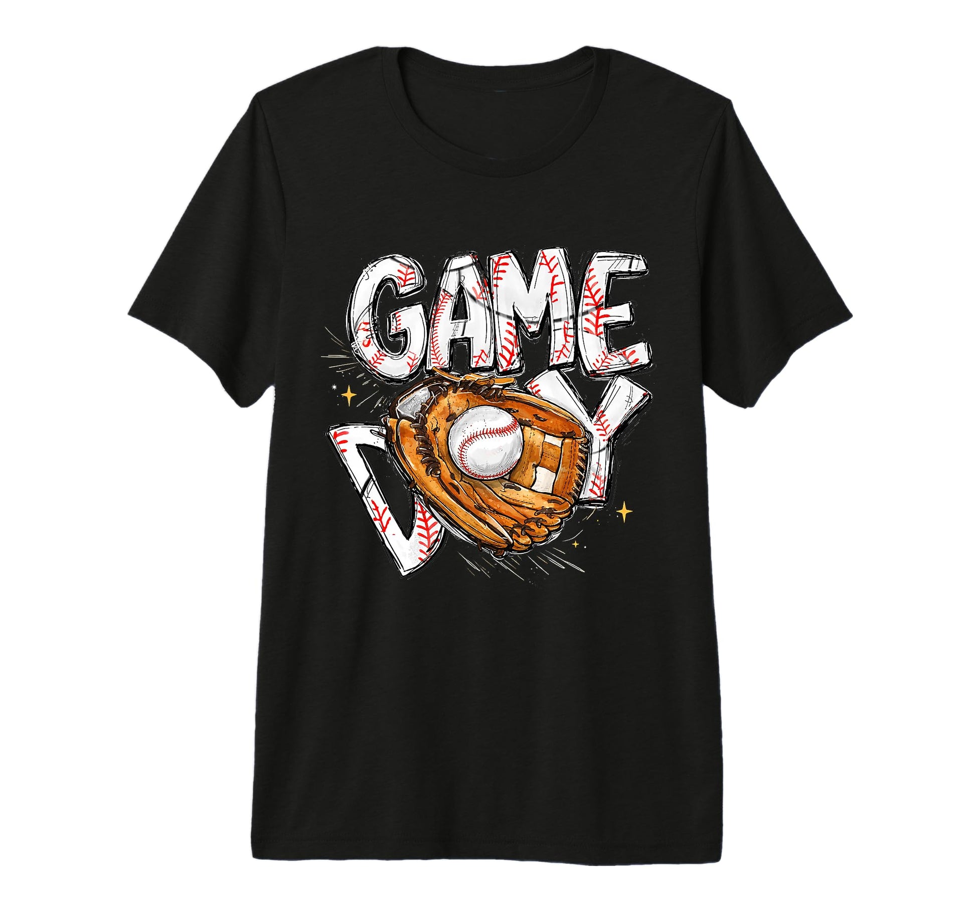Game Day Baseball Softball Mom T-Shirt - Casual Everyday Wear for Adults - T-Shirt, Sweatshirt, Hoodie