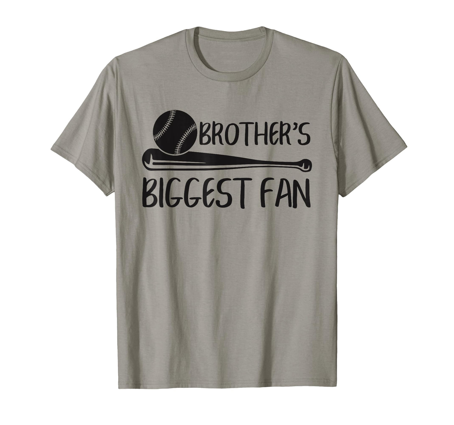 Brothers Biggest Fan Baseball Sister T-Shirt - Aesthetic Graphic Men Women - T-Shirt, Sweatshirt, Hoodie