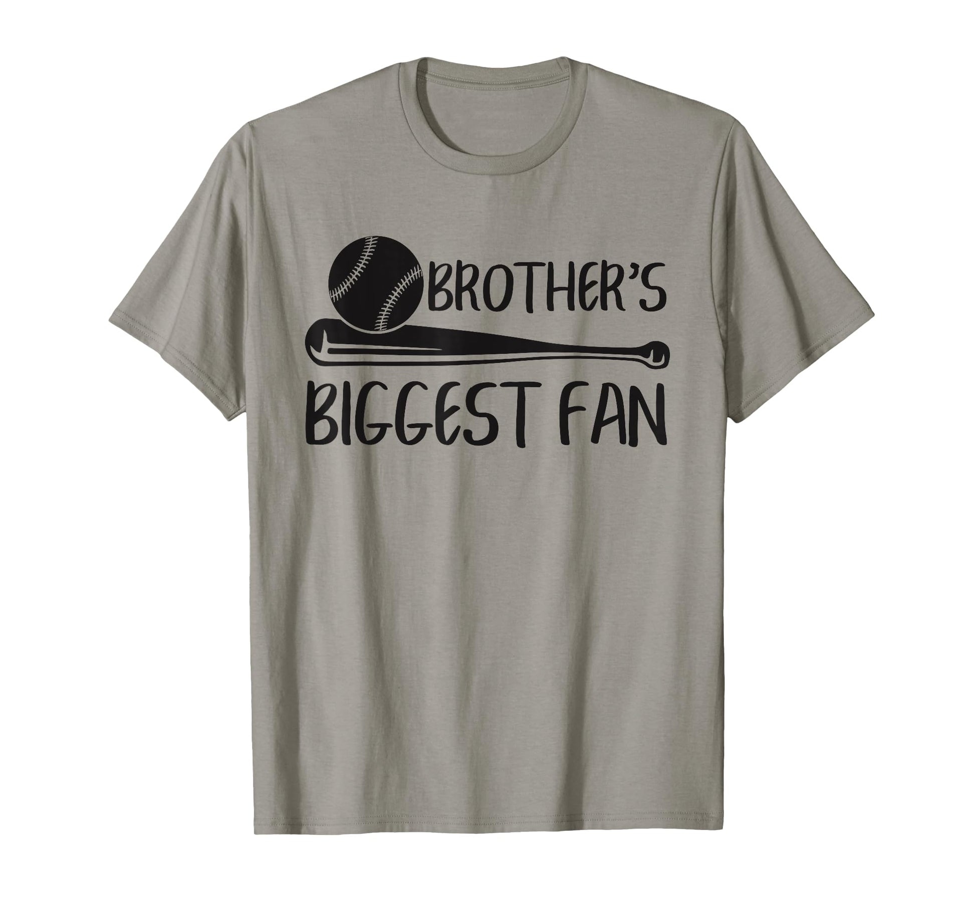 Brothers Biggest Fan Baseball Sister T-Shirt - Aesthetic Graphic Men Women - T-Shirt, Sweatshirt, Hoodie