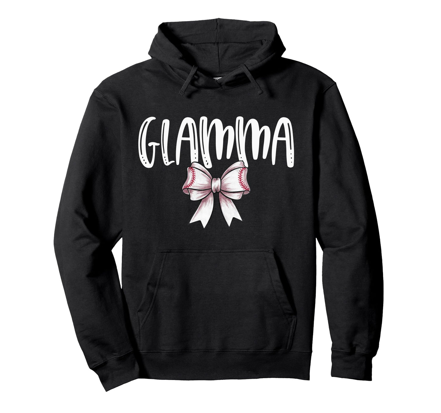 Coquette Baseball Glamma Spirit Hoodie - Novelty Apparel Men Women - T-Shirt, Sweatshirt, Hoodie