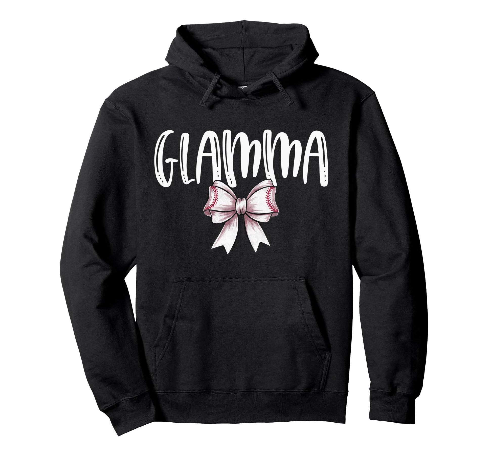 Coquette Baseball Glamma Spirit Hoodie - Novelty Apparel Men Women - T-Shirt, Sweatshirt, Hoodie